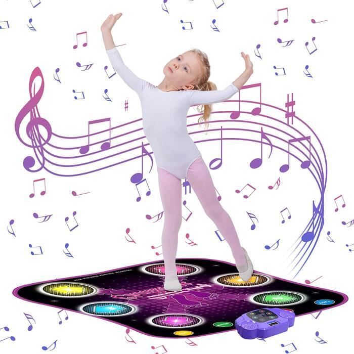 Tapis de Danse pour Enfants - AQSACOKIYA - Musical avec Affichage LED - Violet - Mixte - 3 ans - Tapis de Danse - Jeux - Jouets Tapis de Danse pour Enfants - AQSACOKIYA - Musical avec Affichage LED - Violet - Mixte - 3 ans - Tapis de Danse - Jeux - Jouets