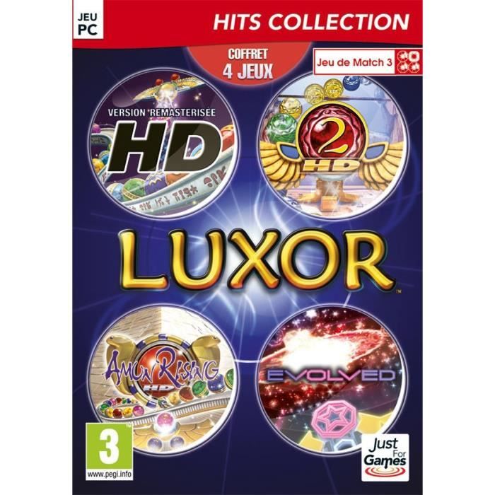 Luxor Hd + Luxor Amun Rising Hd + Luxor 2 Hd + Luxor Evolved