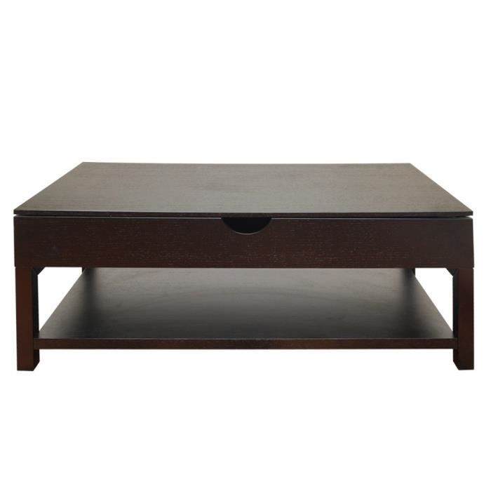 Table Basse Nova Bois Wenge Achat Vente Table Basse Table