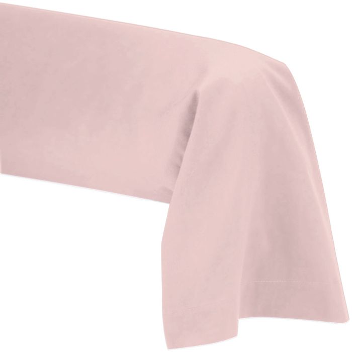 LE LINGE DE JULES Taie de Traversin 45 x 185 cm - Rose poudr&eacute; 
