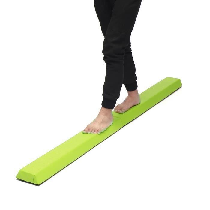 Poutre D'équilibre Pliable KOMFOTTEU 210cm - Charge 70kg, Pour Enfants Et Adultes
