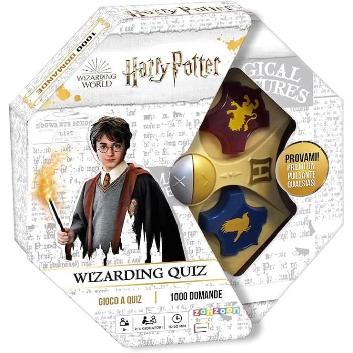 Asmodee harry potter wizarding quiz jeu de quiz électronique sur l'univers de harry potter