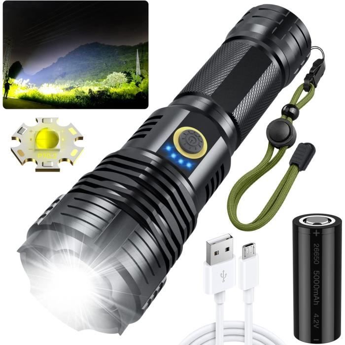 Lampe torche led ultra puissante - Cdiscount