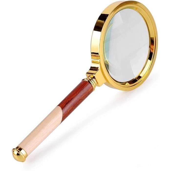 Loupe, Loupe Double Pratique En Forme De Loupe Pour Vieux Lentille En
