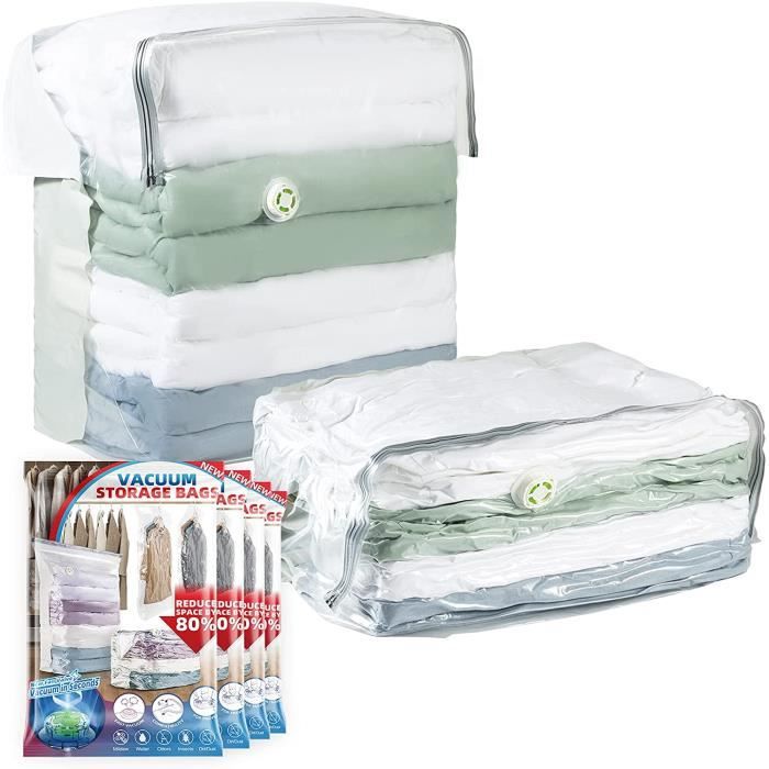 WENKO Housse de rangement sous vide pour vêtement, linge de maison, Sac  sous vide, Jumbo Cube XXL, 180 x 90 x 50 cm