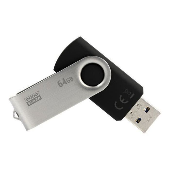 Clé USB GOODRAM UTS3 64 Go USB 3.1 noir - Jusquà 60 Mo/s