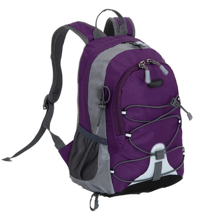 Sac à Dos de Randonnée - Non spécifié - 20 L - Imperméable - Violet - Léger et Confortable