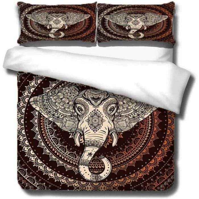 Kit Couette éléphant En Tissu Batik Bébé – Motifs Inclus – Barbara Persing (occasion)
