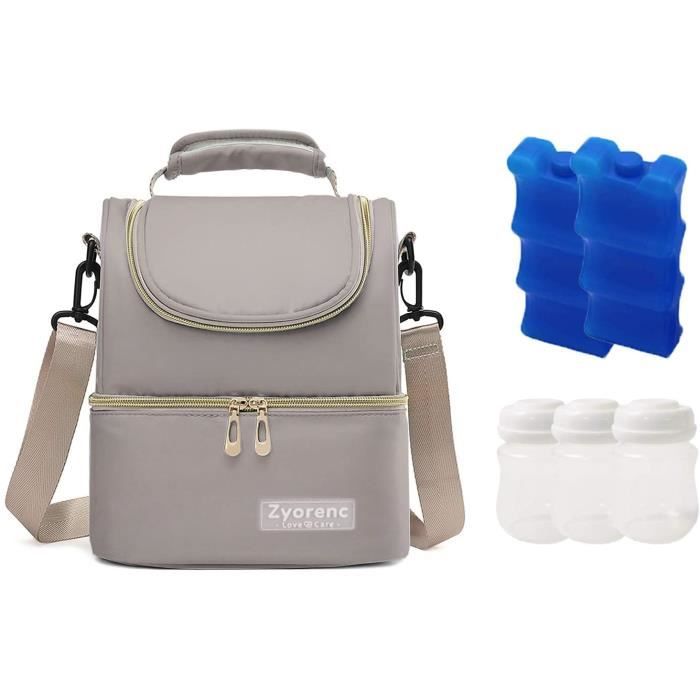 biberon b/éb/é Baby Plus Sac /à biberons isotherme double pour poussette isotherme b/éb/é sac