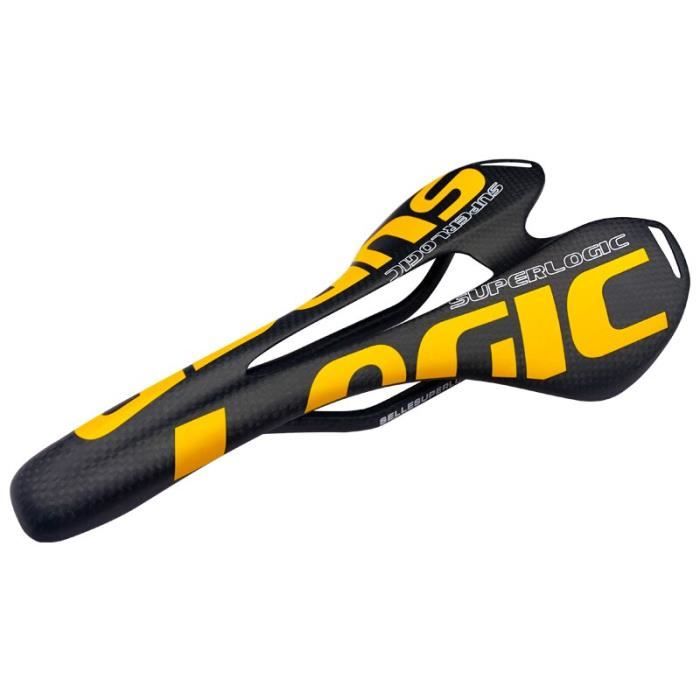 Llk mate jaune selle velo route selle vtt pieces de velo accessoires de velo Selle de velo de route entiereme Cdiscount Sport