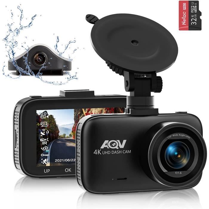 KINGSLIM D5 Caméra Embarquée 4K Dashcam Voitur - Dashcam Avant Wi-FI