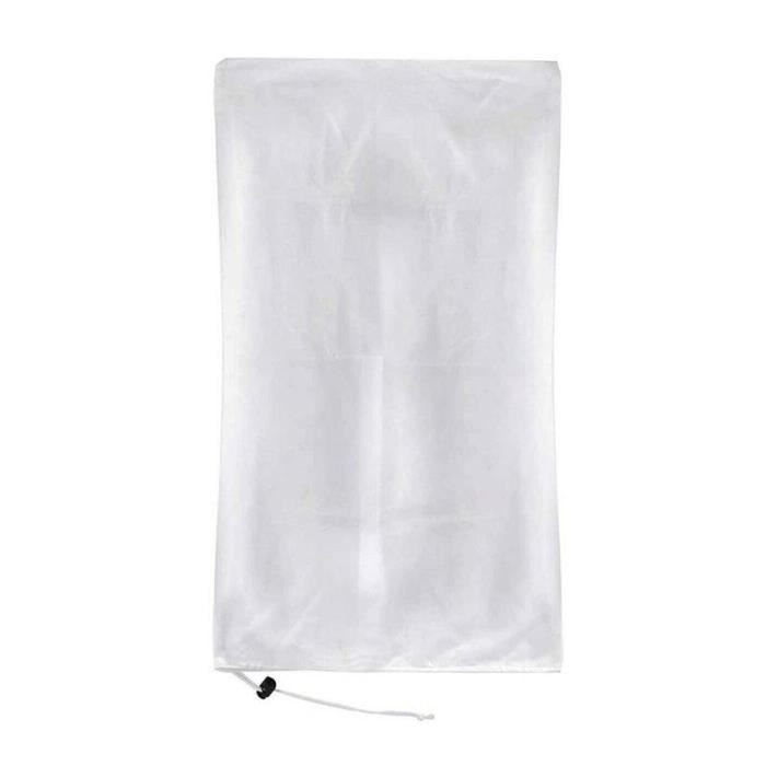 Sac De Protection Hivernale Pour Plantes En Pot - 60 X 90 Cm, Polyester 70 G/m², Avec Cordon Et Zip