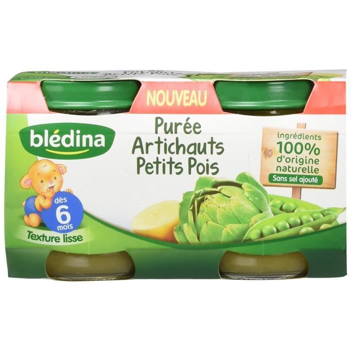 Bledina Pots Puree Artichauts Petits Pois 260 G Lot De 6 Achat Vente Legumes Cuisines Bledina Pots Puree Artichauts Petits Pois 260 G Lot De 6 Cdiscount