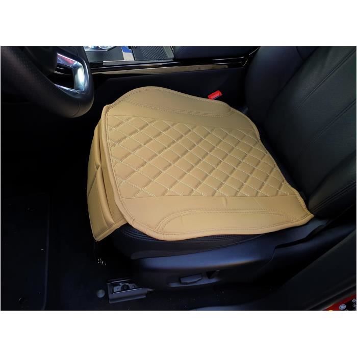 Housses De Siège Auto Complet Noir - Look Cuir - Pour Toyota Prius 2012 (8 Pièces)
