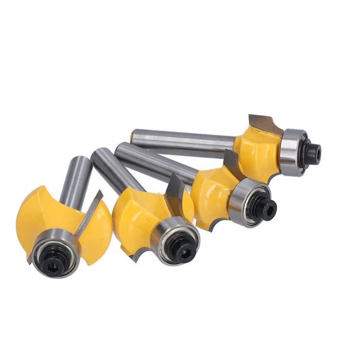 Fraises De Toupie Sommerfelds Tools 1/2" Avec Roulement - Embout Classique Neuf Pour Travail Du Bois