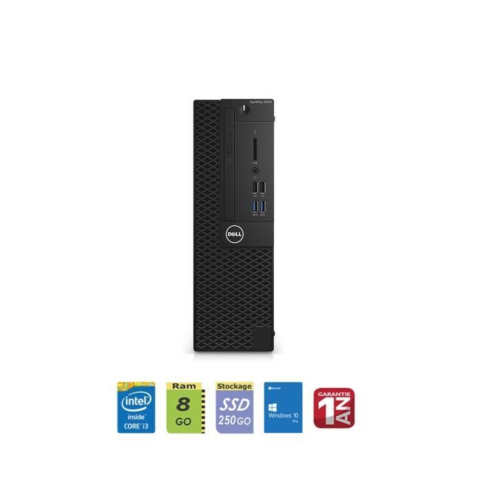 Acheter Dell Optiplex 3050 SFF I3/8/250SSD Reconditionné - 152,03 € Dell Optiplex 3050 SFF I3/8/250SSD Reconditionné - Dell reconditionné disponible sur Cdiscount Seconde Vie