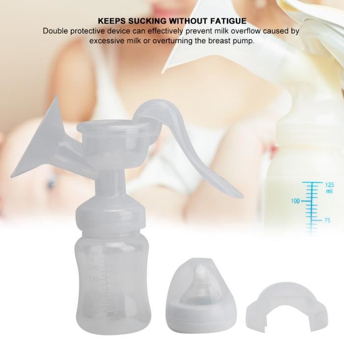 Double manual breast pump sale