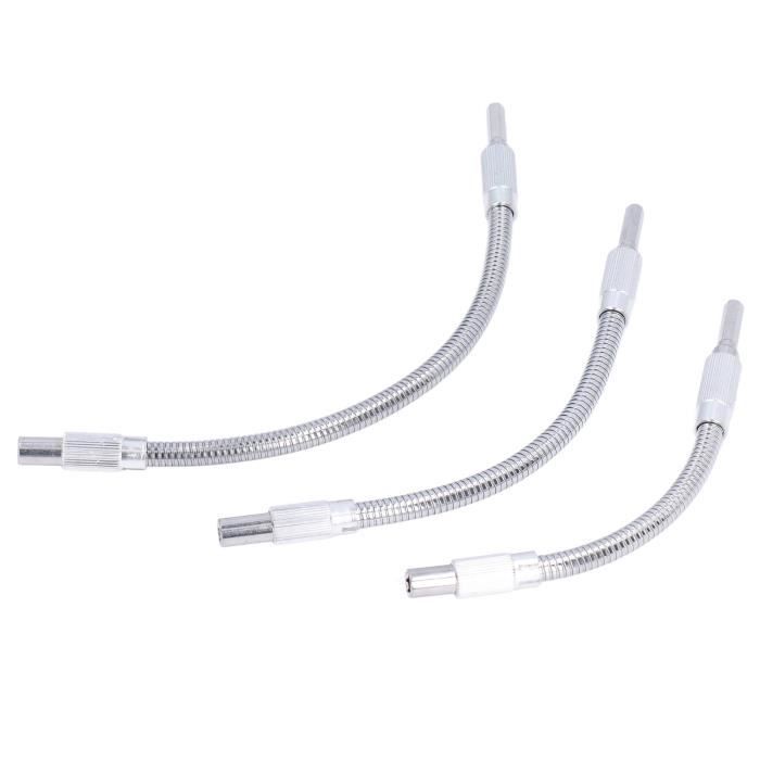 Extension Bit De Forage 13 Pouces - Arbre Extension Tarière Métal Noir Pour Glace, Sol Et Jardinage