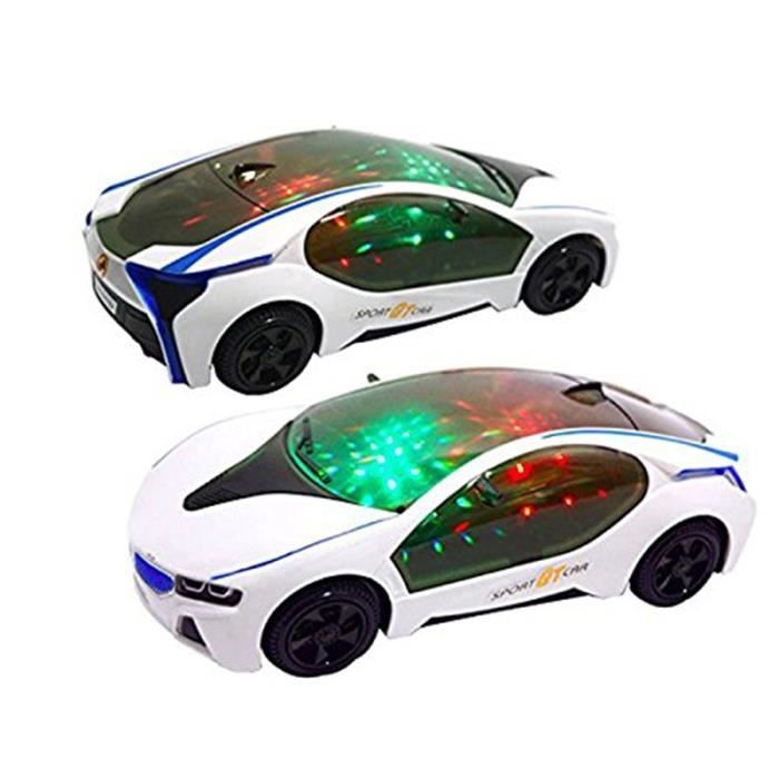 Voiture Lumiere Led La Musique Flash Electrique Universel Lumieres