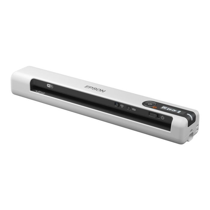EPSON Scanner à alimentation feuille à feuille Epson WorkForce DS-80W – Résolution Optique 600 dpi – Couleur 16 bit – USB