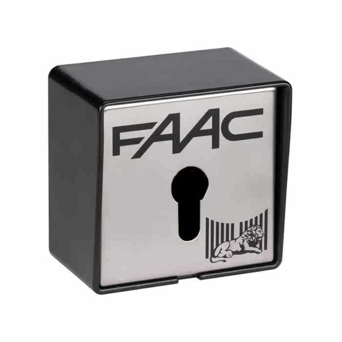 Serrure à cylindre européenne T T21 Xk30 E Clé personnalisée n°1 Faac 75