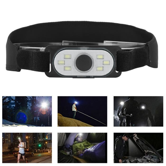 Lampe Frontale Western Safety 61319 – Légère, étanche, Lentille Pivotante, Noir, Neuve