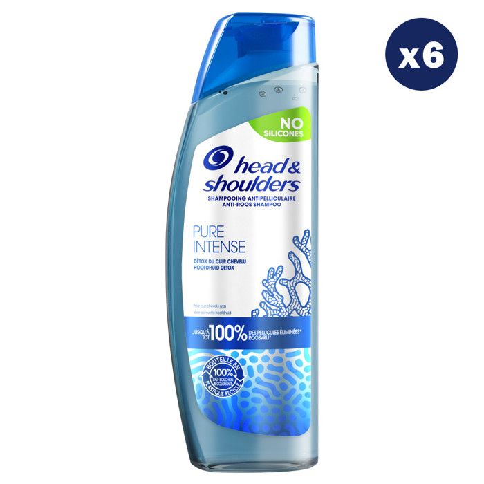 Lot De 6 Shampoings Head & Shoulders - Neufs Sous Emballage, Pour Soin Du Cuir Chevelu