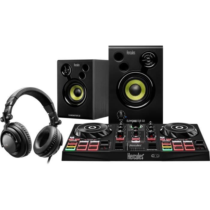 Kit DJ Hercules DJLearning MK2 – Contrôleur, Enceintes, Casque, Logiciels Inclus - vue 6
