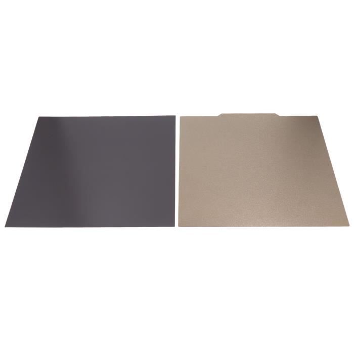 Plaque De Construction PEI Double Face Texturée Givrée Pour Raise3d