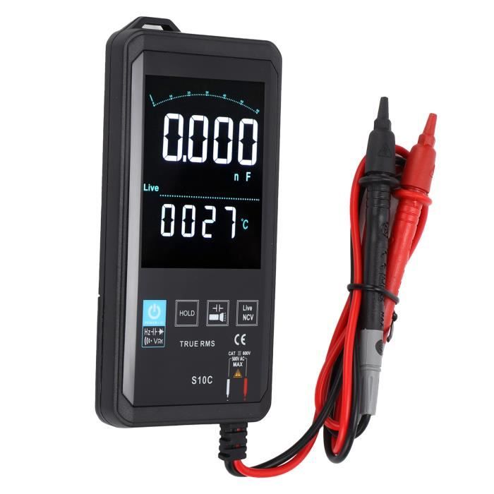 Oscilloscope Numérique Portable 2 En 1 Avec Multimètre - Écran Couleur 8,1 Cm (3.2") - Protection Anti-brûlure - Idéal Pour L'électronique - 2