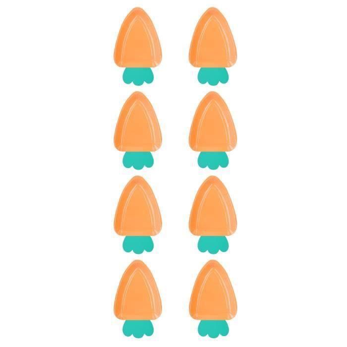 10 Pcs Boîte à Bonbons En Forme De Carotte En Plastique Conteneur De