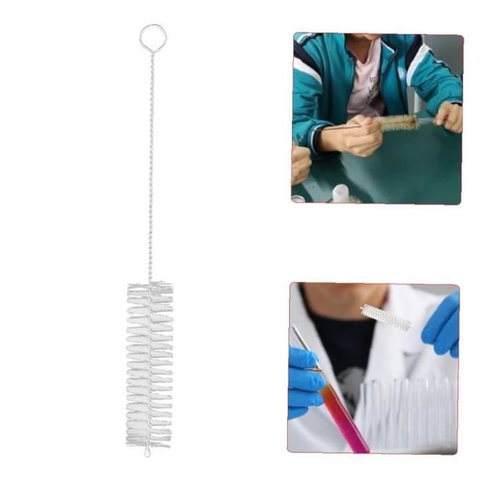 Kit De 12 Brosses De Nettoyage Multi-Usages - Pour Pailles, Tubes, Bouteilles - Avec Poignées