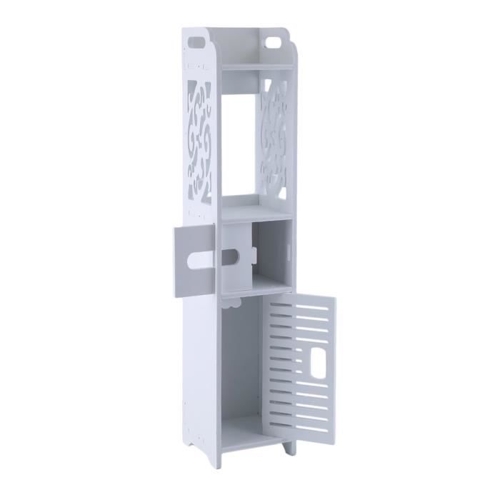 Armoire Colonne Salle De Bain Organisateur De Rangement En Bois
