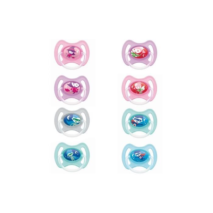 Mam Sucette Anneau Nuit A Partir De 18 Mois Silicone Lot De 2 Coloris Aleatoire Cdiscount Puericulture Eveil Bebe