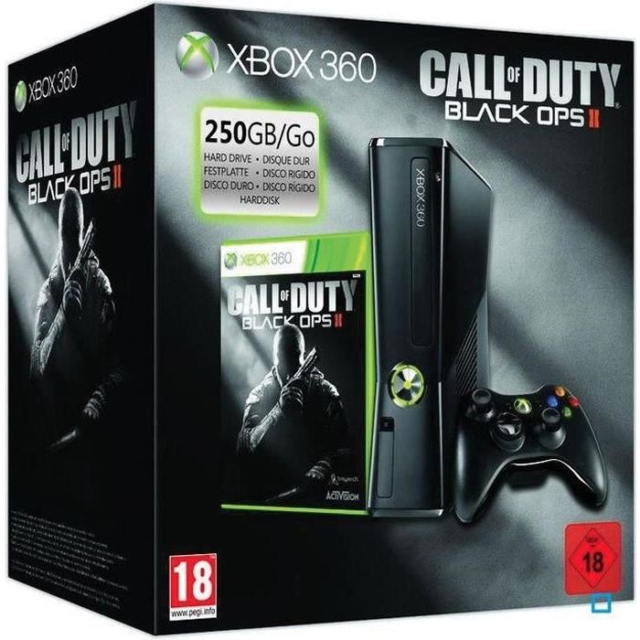 Microsoft Xbox 360 S 250GB + Call of Duty: Blac…