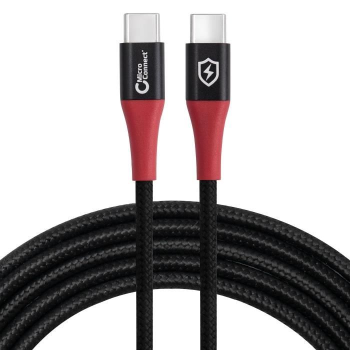 SAFE CHARGE USB-C TO C DATA MICROCONNECT MC-CUSBC-SC - Cdiscount ...