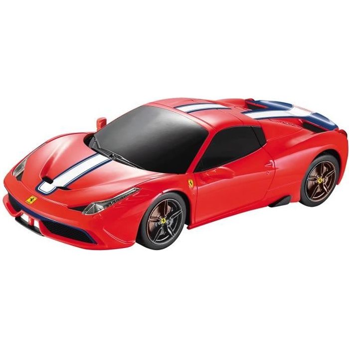 Voiture télécommandée Ferrari Italia Spec - MONDO Motors - Echelle 1:24 - Rouge - Pour enfants à partir de 3 ans