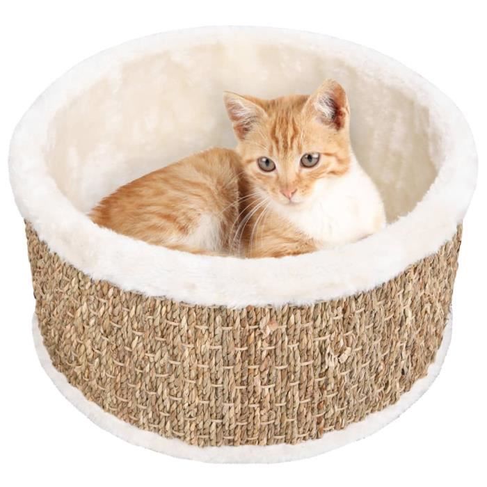 Meilleurs prix pour Panier pour chat - Mothinessto - LY0812 - Beige - 36 cm - Rond
