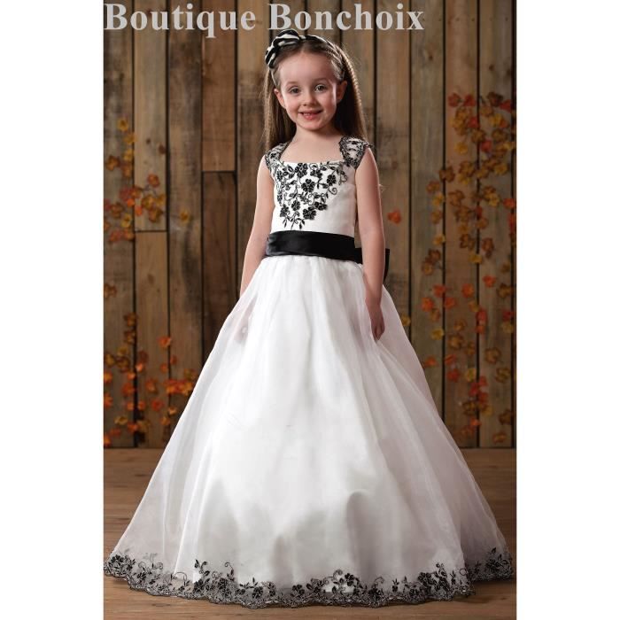 Robe De Cérémonie Anniversaire Mariage Petite Fille Enfant