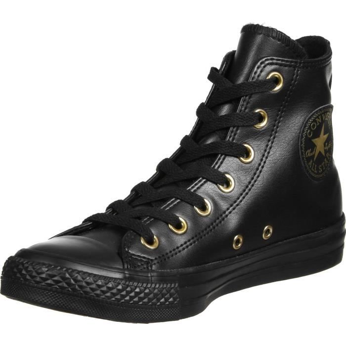 black and gold converse womens