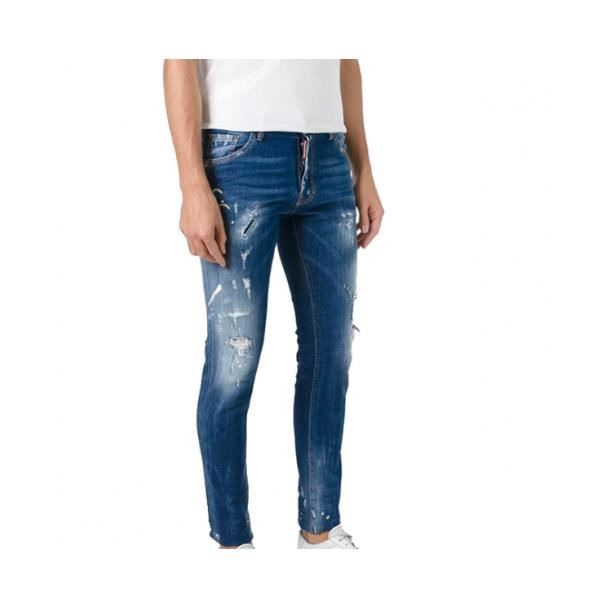 jeans dsquared2 gris tache blanche