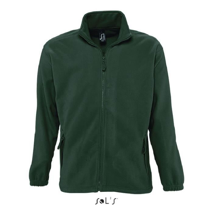 Veste Polaire North Homme Vert Sapin - S Vert - Cdiscount Sport