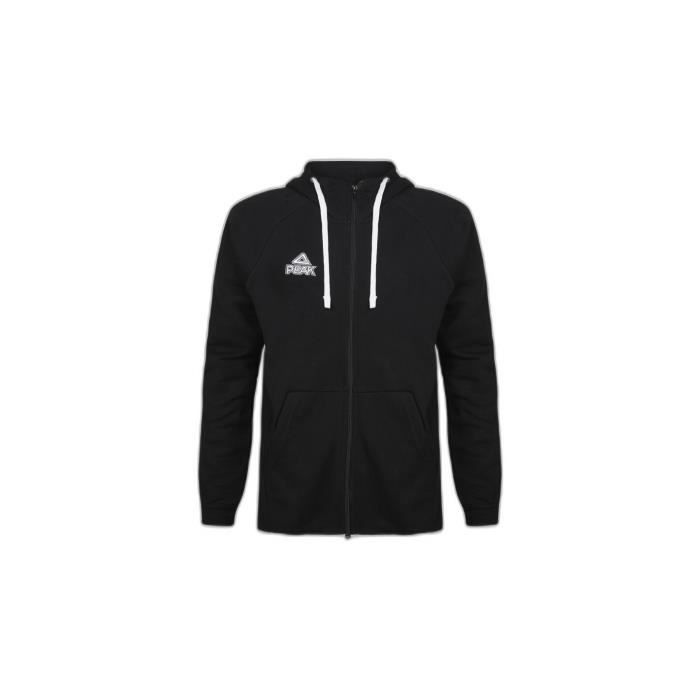 Sweatshirt zippé à capuche lacoste sport en molleton 2025 bicolore