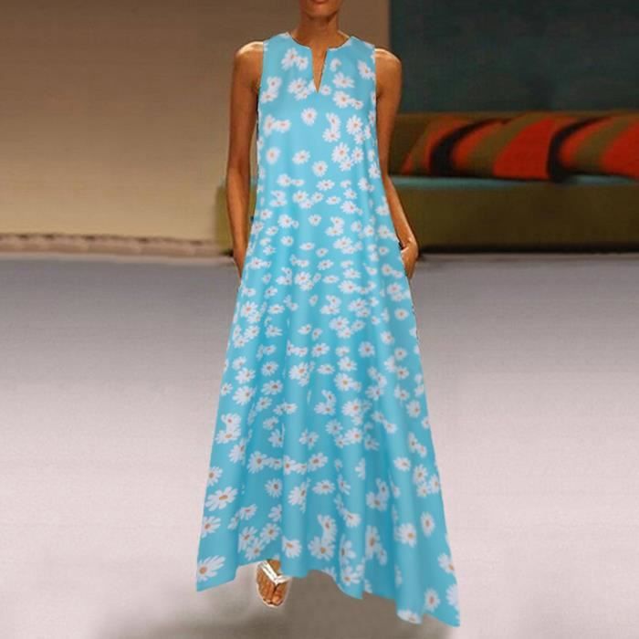 Robe bleu best sale ciel grande taille