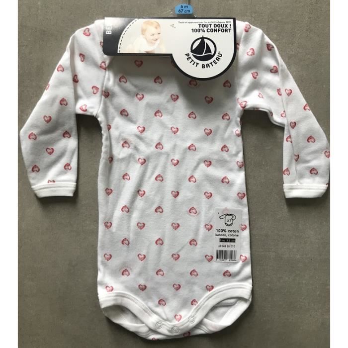 Body Petit Bateau - Petit Bateau - 1 mois