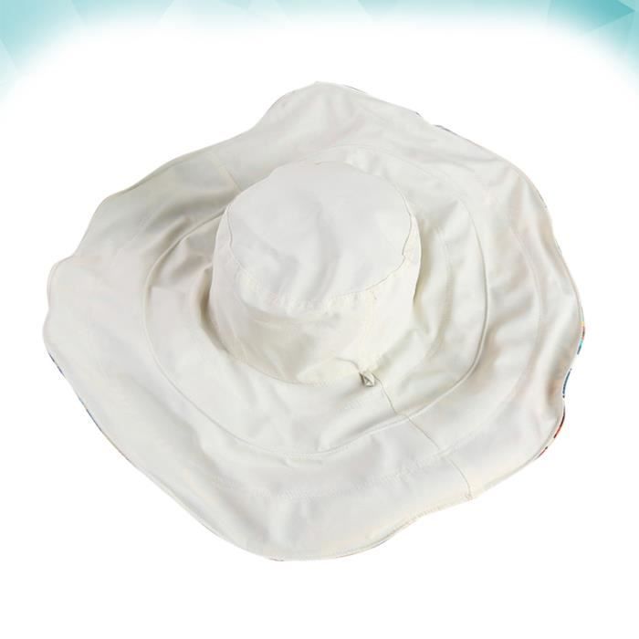Chapeau Bob Femme En Lin – Protection Solaire, Pliable | Tour De Tête 56-58 Cm, Réglable