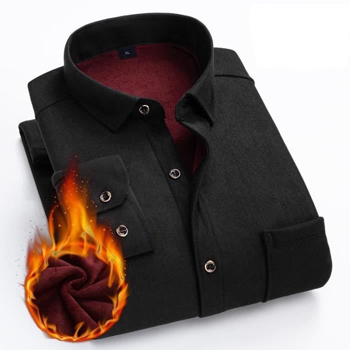 Chemise chaude homme hiver sales