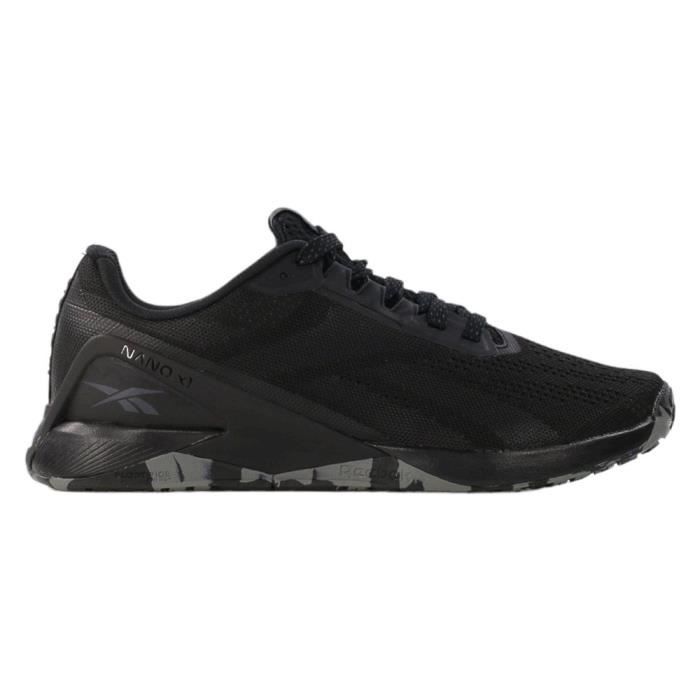 chaussures de fitness - reebok - nano x1 noir - homme - running - route
