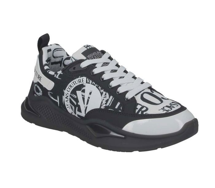 Basket Versace Jeans Couture Levion Dis.60 Noir Lacets
