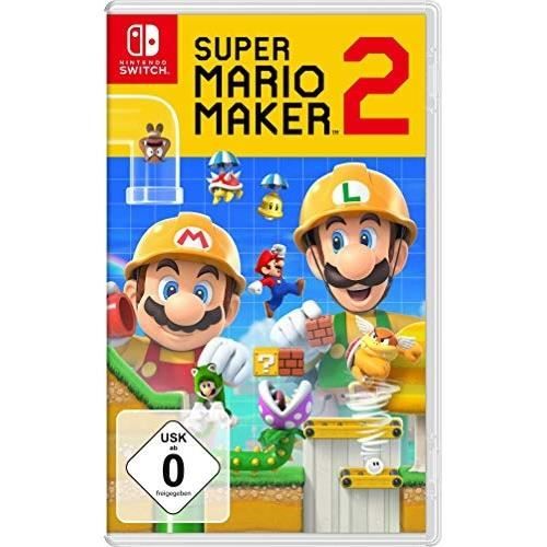 Jeu vidéo - NINTENDO - Super Mario Maker 2 - 1-4 joueurs - Plateforme - PEGI 7+